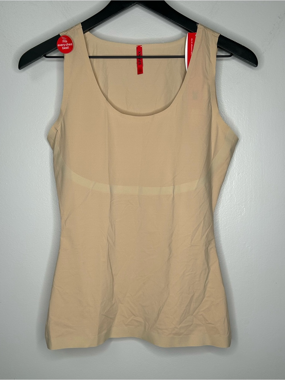 SPANX Thinstincts Shapewear Tank Nude Beige Size L NWT